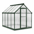 Invernadero de Aluminio y Policarbonato Transparente 190x185x195 cm